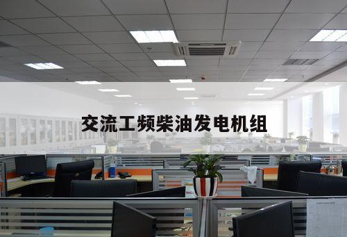 交流工頻柴油發電機組