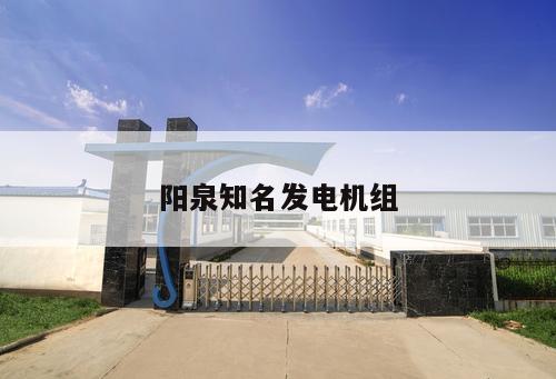 陽泉知名發電機組